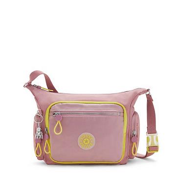 Bolsos Cruzados Kipling Gabbie Small Rosas | MX 1127GS